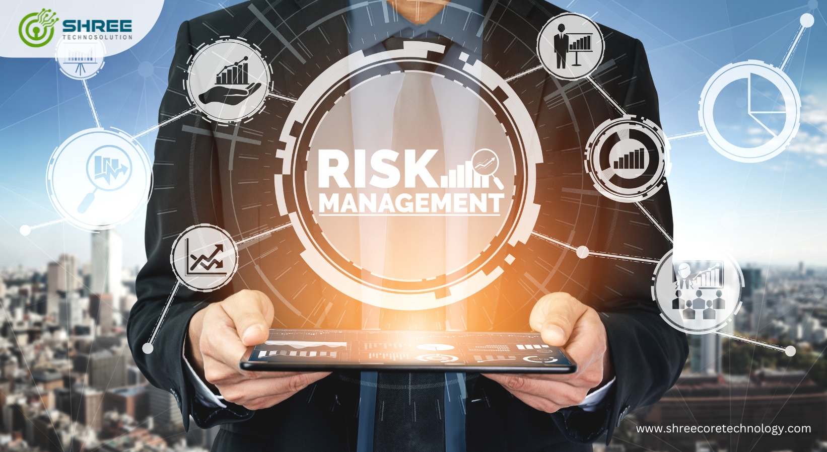 This blog highlights the transformative role of AI in risk management, emphasizing the benefits and solutions offered by Shree Technosolutions. It positions the company as a forward-thinking leader in the fintech industry.